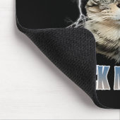 Autism Powered F#ck Machine Funny Cat Meme Autisti Mousepad (Ecke)