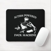 Autism Powered F#ck Machine Funny Meme Frog Autist Mousepad (Mit Mouse)