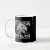 Autism Powered F#ck Machine Funny Meme Wolf Autist Kaffeetasse (Links)