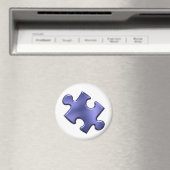 Autism Puzzle Piece Blue Magnet (In Situ (Geschirrspüler))
