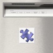 Autism Puzzle Piece Blue Magnet (In Situ (Geschirrspüler))