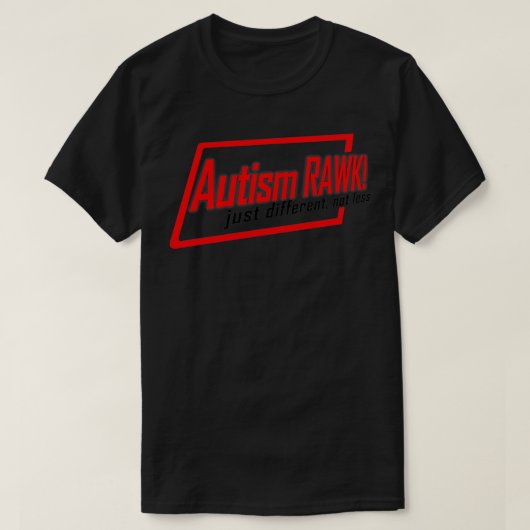 Autism Rawk T-Shirt (Design vorne)