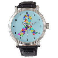 Autism Ribbon Blue