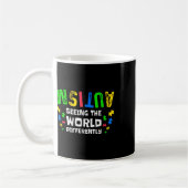 Autism Seeing The World Differently Neurodiversity Kaffeetasse (Links)