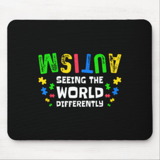 Autism Seeing The World Differently Neurodiversity Mousepad
