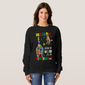 Autism Seeing The World From Different Angle Giraf Sweatshirt (Vorne ganz)