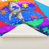 Autism Shark 3 sizes Sherpadecke (3/4)