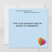 Autism Shark Flat Card (Rückseite)