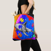 Autism Shark Tasche (Von Nahem)