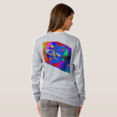 Autism Shark WOMANS GREY T-Shirt (Schwarz voll)