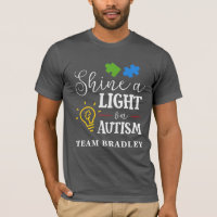 Autism Shine a Light Matching Team Custom