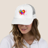 Autism Shining Heart Truckerkappe (Beispiel)