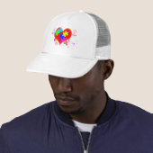 Autism Shining Heart Truckerkappe (Beispiel)