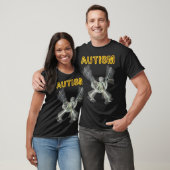 Autism Skeleton Meme Funny Men Women Kids T - Shir T-Shirt (Unisex)