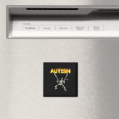 Autism Skeleton Meme Magnet (In Situ (Geschirrspüler))