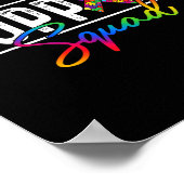 Autism-Squad-Bewusstseins-Autismus-Support-Team-Gr Poster (Ecke)