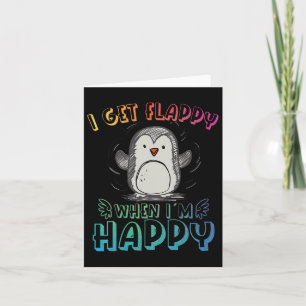 Autism Stimming Penguin Ich bekomme Flappy wenn ic Karte