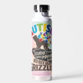 Autism Strong Mama Trinkflasche (Links)