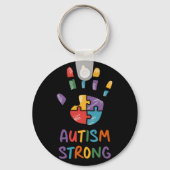 Autism Strong Schlüsselanhänger (Vorderseite)