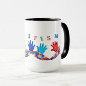 Autism Tasse (VorderseiteRechts)