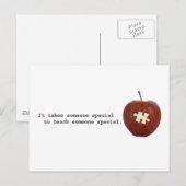 Autism Teacher Postkarte (Vorne/Hinten)
