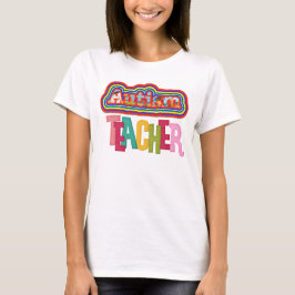 Autism Teacher V-Neck Shirt