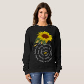 Autism Things Sunflower Autism Awareness Women Gir Sweatshirt (Vorne ganz)
