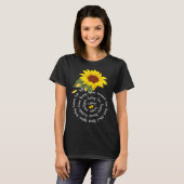 Autism Things Sunflower Autism Awareness Women Gir T-Shirt (Vorne ganz)