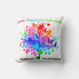 Autism Tree in Spectrum Kissen