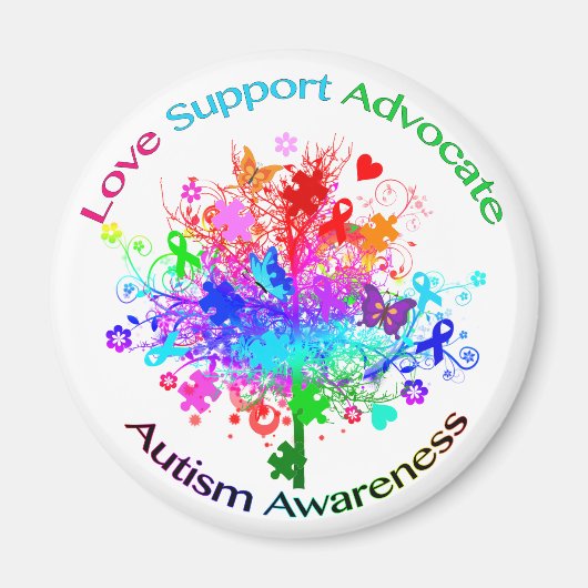 Autism Tree in Spectrum Magnet (Vorne)