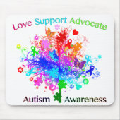Autism Tree in Spectrum Mousepad (Vorne)