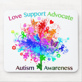 Autism Tree in Spectrum Mousepad