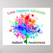 Autism Tree in Spectrum Poster (Vorne)