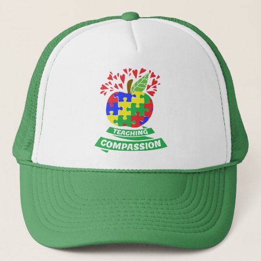 Autism Trucker Hat/Cap Truckerkappe (Vorderseite)