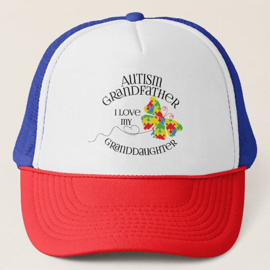 Autism Trucker Hat/Cap Truckerkappe (Vorderseite)
