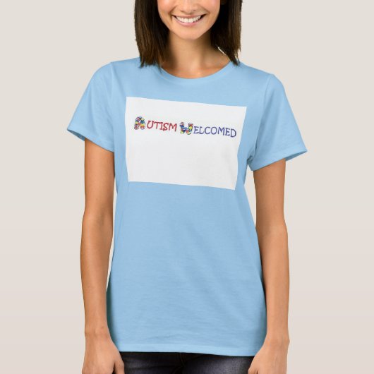 Autism Welcomed Sport Shirt (Vorderseite)