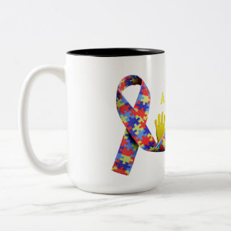 Autism Zweifarbige Tasse