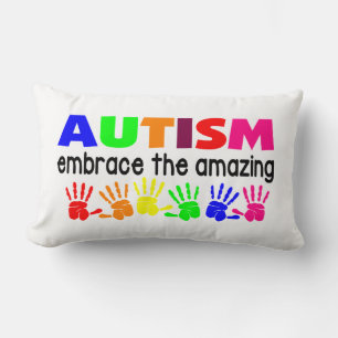 AutismLumbar Pillow 13" x 21" Lendenkissen