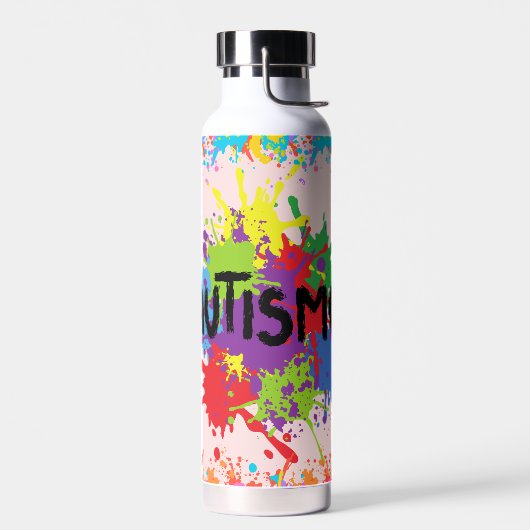 Autismo Rainbow Splash Trinkflasche (Links)