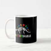 Autismsaurus Dinosaur Boys Kids Kleinkind Autismus Kaffeetasse (Links)