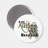 AutismTShirt Magnet (Vorderseite/Rückseite)