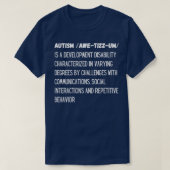 Autismus 26 T-Shirt (Design vorne)