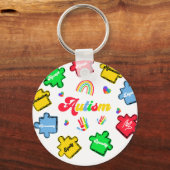 Autismus (3 schlüsselanhänger (Vorderseite)