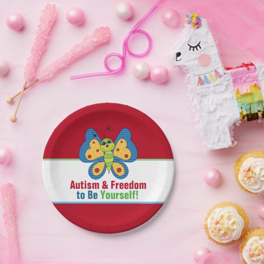 Autismus 7" Teller (Party)