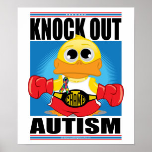 Autismus abbrechen poster