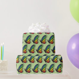 Autismus-Akzeptanz Anders Nicht Weniger Schmetterl Geschenkpapier