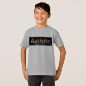 Autismus Akzeptanz/Bewusstsein, Autistische Pride  T-Shirt (Vorne ganz)