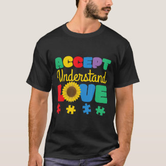 Autismus-Akzeptanz Liebe Autismus Geschenk T-Shirt
