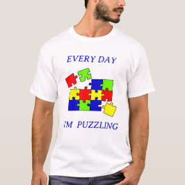 Autismus Akzeptanz Puzzle Autismus Bewusstsein Tag T-Shirt