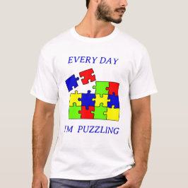 Autismus Akzeptanz Puzzle Autismus Bewusstsein Tag T-Shirt